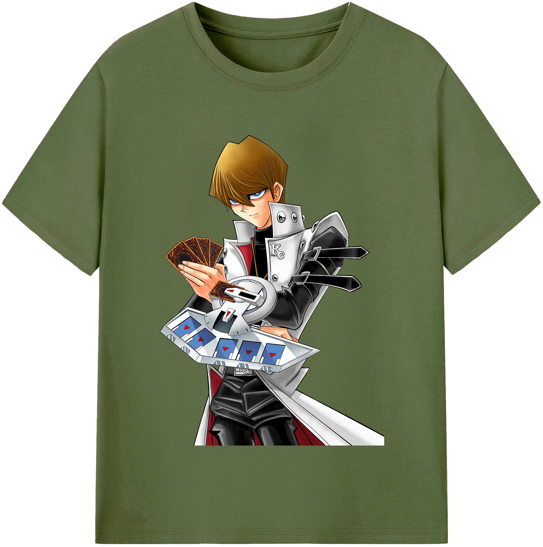 （画像用） 遊☆戯☆王 Yu-Gi-Oh! 綿100％半袖Tシャツ（フロントプリント）